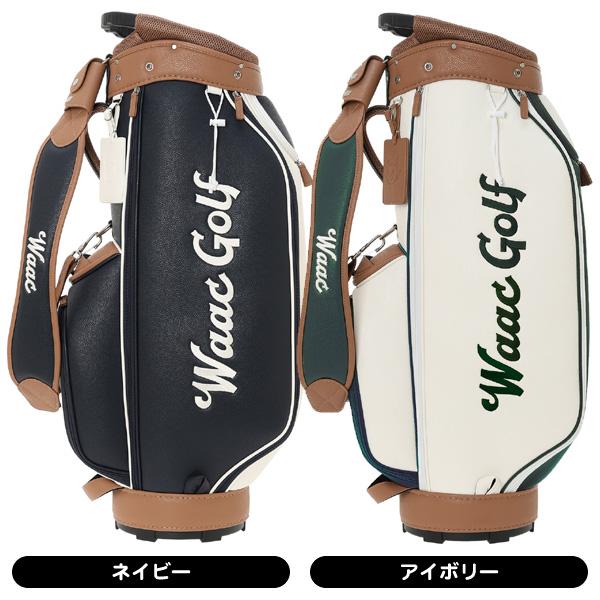 WAAC ワック キャディバッグ 072262800 メンズ レディース 合成皮革