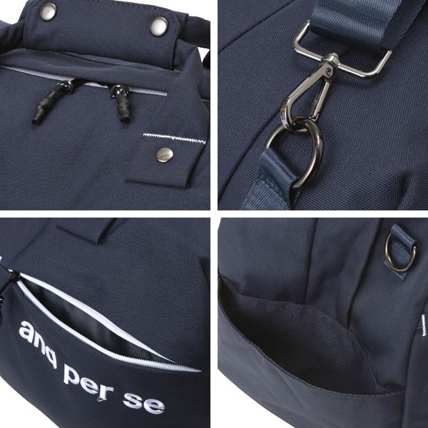 and per se ボストンバッグ and per se（アンパスィ） AUA0002 ボストンバッグ : つるやゴルフ