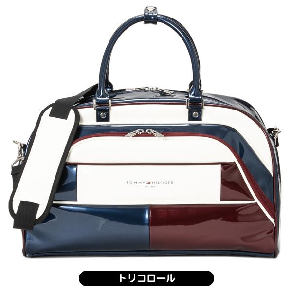 トミーヒルフィガーゴルフ 2WAY ボストンバッグ ネイビー トリコロール 新品 TOMMY HILFIGER GOLF（トミー ヒルフィガー ゴルフ） トミー