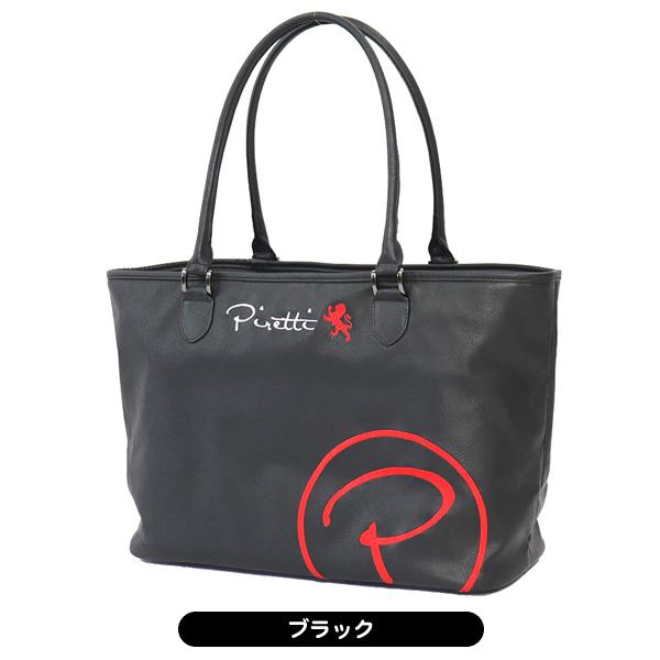 ピレッティ　Piretti ブラック トートバッグ　黒 Piretti ピレッティ 2024 PR-TB0003 トートバッグ : つるやゴルフ