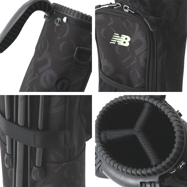 最終値下げ　new balance セルフスタンドゴルフバッグ 黒 New Balance Golf（ニューバランスゴルフ） ニューバランス 2025 012