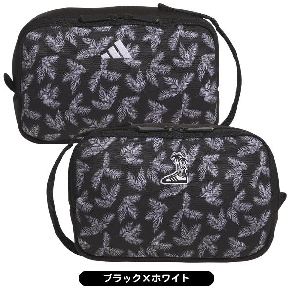 アディダス(adidas) ゴルフ ポーチ パームツリートートバッグ adidas（アディダス） 2023 パームツリー MMS45 ラウンドポーチ
