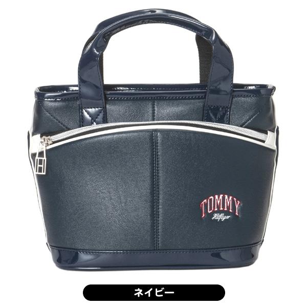 美品♡トミーヒルフィガーゴルフ ロッカーバック レザー エナメル トートバッグ TOMMY HILFIGER GOLF（トミー ヒルフィガー ゴルフ） トミー