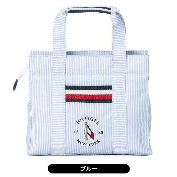 トミーヒルフィガー 2025  THMG5STB ストライプ ラウンドバッグの画像