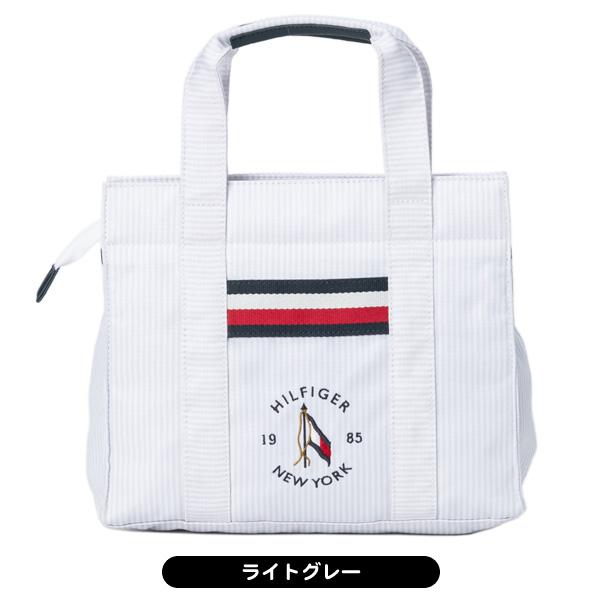 トミーヒルフィガー 2025  THMG5STB ストライプ ラウンドバッグの画像