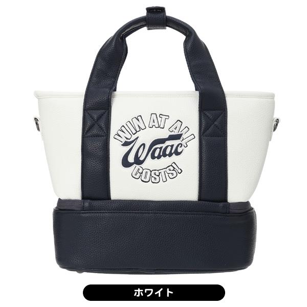 WAAC ワック ラウンドトートバッグ 072264801 メンズ レディース 2層式