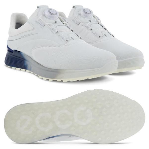 エコー S-THREE 102954-60616 ゴルフシューズ ホワイト 新品 ecco（エコー） ecco S-THREE BOA 102954-60616 ゴルフシューズ