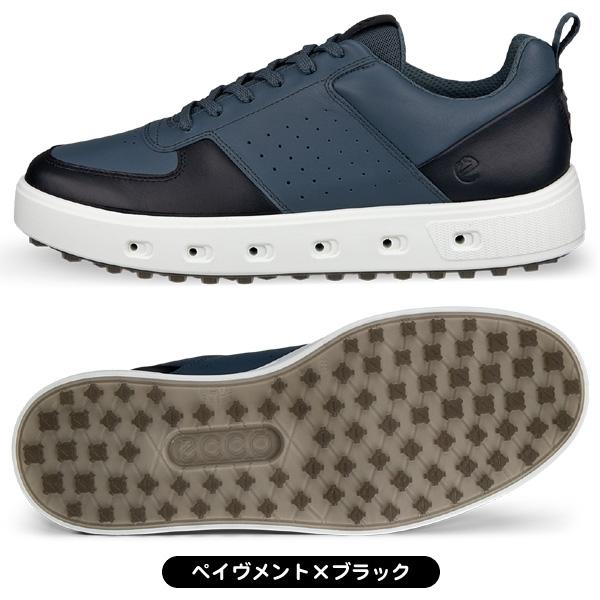 ecco ストリート 720 111704 スパイクレス ゴルフシューズ : つるや