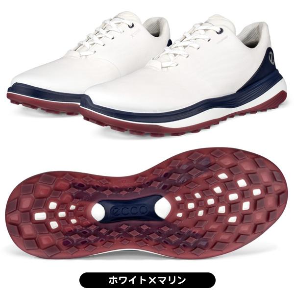 ecco ゴルフシューズ LT1 132264 メンズ スパイクレス 紐 シューレース