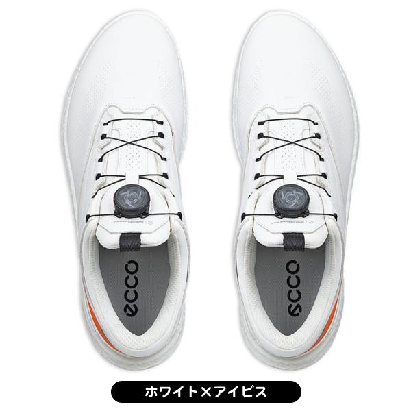 大幅値下げ！ゴルフシューズ ecco BOAシステム搭載 ホワイトゴルフ ecco（エコー） ゴルフシューズ BIOM C5 BOA 132614 メンズ スパイク