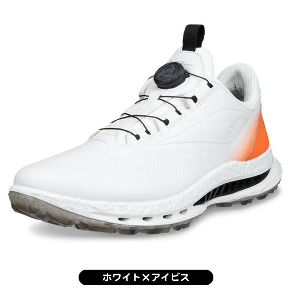 美品☆エコーeccoBIOMH4BOAゴルフシューズGORE-TEX24.5cm ecco（エコー） ゴルフシューズ BIOM C5 BOA 132614 メンズ スパイク
