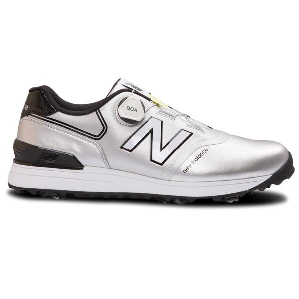 ニューバランス ゴルフ シューズ 26cm UGB574S3 シルバー New Balance ニューバランス UGB574S3 スパイクレス ゴルフ