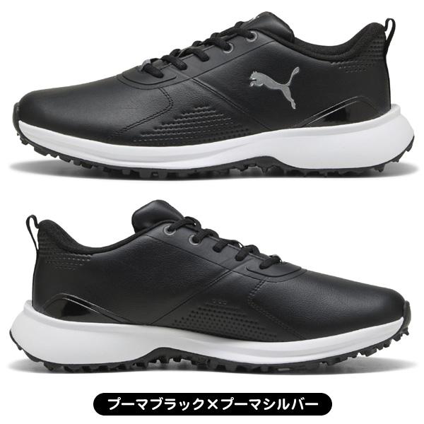 PUMA ブラック ゴルフシューズ プーマ(PUMA) ゴルフシューズ スパイクレス フュージョングリップ6