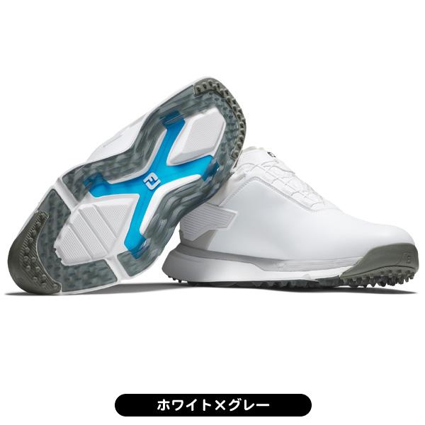 【美品】FootJoy 2026年 ゴルフシューズ 24.5cm FootJoy（フットジョイ） メンズ 2025 プロ SLX BOA 56946W スパイク
