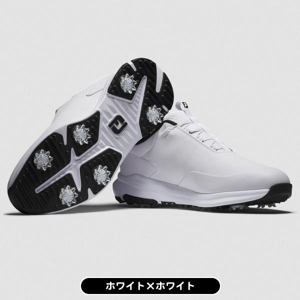 ゴルフシューズ BOAシステム ホワイト/ブラック　美品 FootJoy（フットジョイ） 2024 ウルトラフィット BOA ソフトスパイク