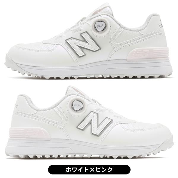 New Balance ゴルフシューズ BOA ホワイト ピンク New Balance Golf（ニューバランスゴルフ） ニューバランス ゴルフ