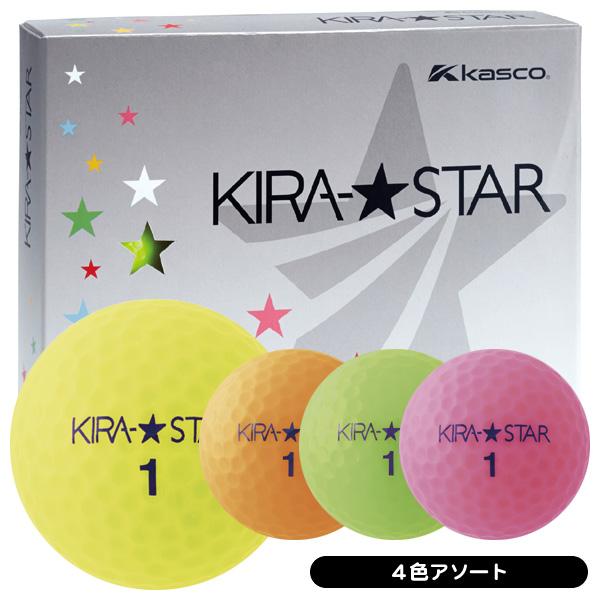 kasco（キャスコ） キラ スター 2 ゴルフボール 1ダース 12球入り 飛