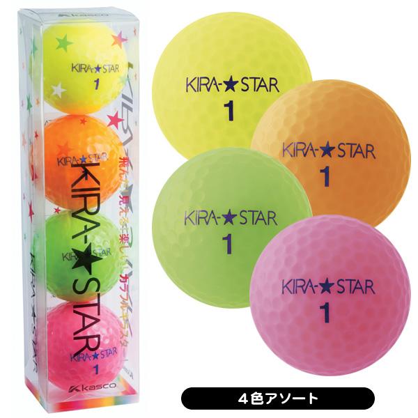 kasco（キャスコ） キラ スター 2 ゴルフボール 1ダース 12球入り 飛
