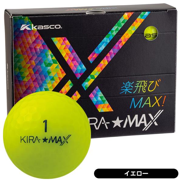 kasco（キャスコ） キラ マックス ゴルフボール 1ダース 12球入り 飛