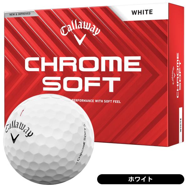 Callaway キャロウェイ 2024 クロムソフト ゴルフボール 1ダース Callaway キャロウェイ 2024 クロムソフト ゴルフボール 1ダース
