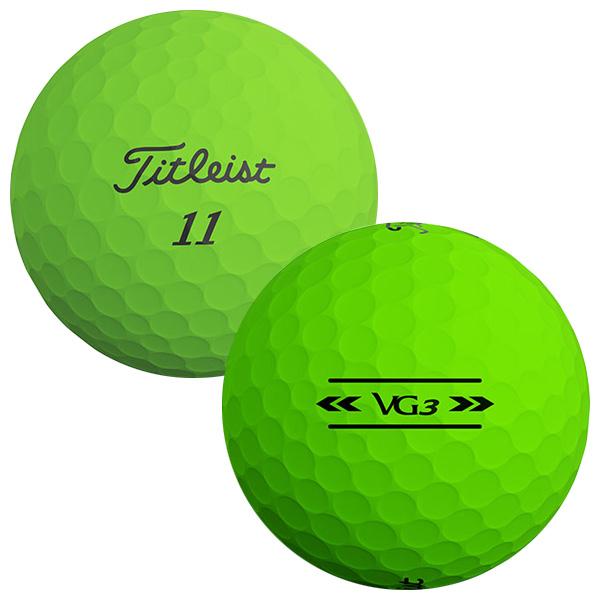 【未使用】Titleist VG3 ゴルフボール 21個+おまけ Titleist（タイトリスト） 【特別なロゴ オウンネーム】 タイトリスト