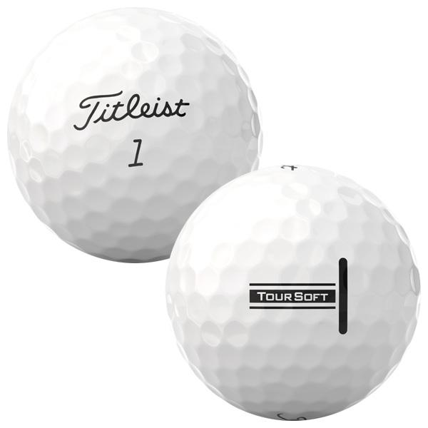 Titleist（タイトリスト） 2024 ツアーソフト ゴルフボール ホワイト 1