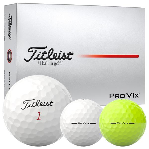 타이틀리스트 2025 PRO プロ V1X ゴルフボール 1ダース 12球