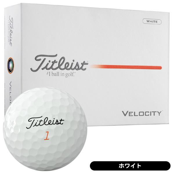 Titleist（タイトリスト） ベロシティ ゴルフボール 1ダース 12球入り