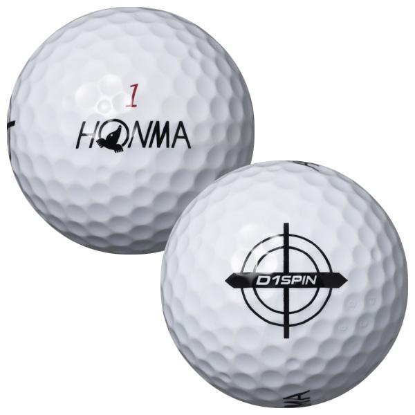 HONMA D1 本間ゴルフ 2023 スピン ボール ホワイト 1ダース HONMA D1 本間ゴルフ 2023 スピン ボール ホワイト 1ダース