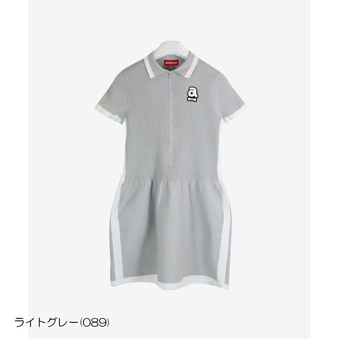 archivio ゴルフ レディース/女性用 アルチビオ 半袖ワンピース archivio ゴルフ レディース/女性用 アルチビオ 半袖ワンピース