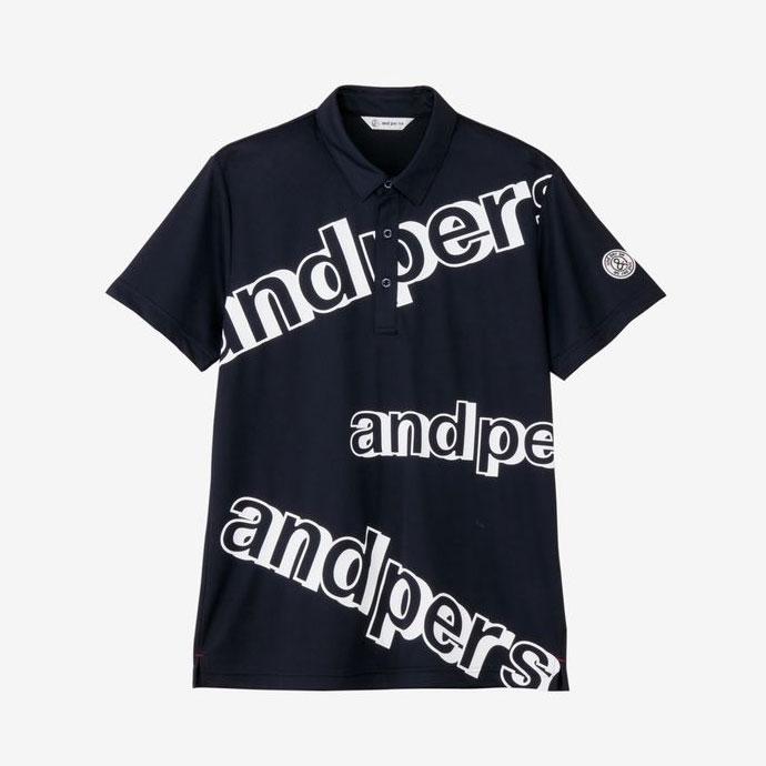 and per se - ゴルフ御召しもの メンズ アンパスィ COOL is COOL エアリードット半袖プルオーバー 春 夏 26SS