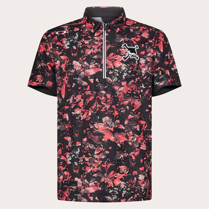 OAKLEY（オークリー） ゴルフウエア メンズ SKULL GEO FOLIAGE SHIRT