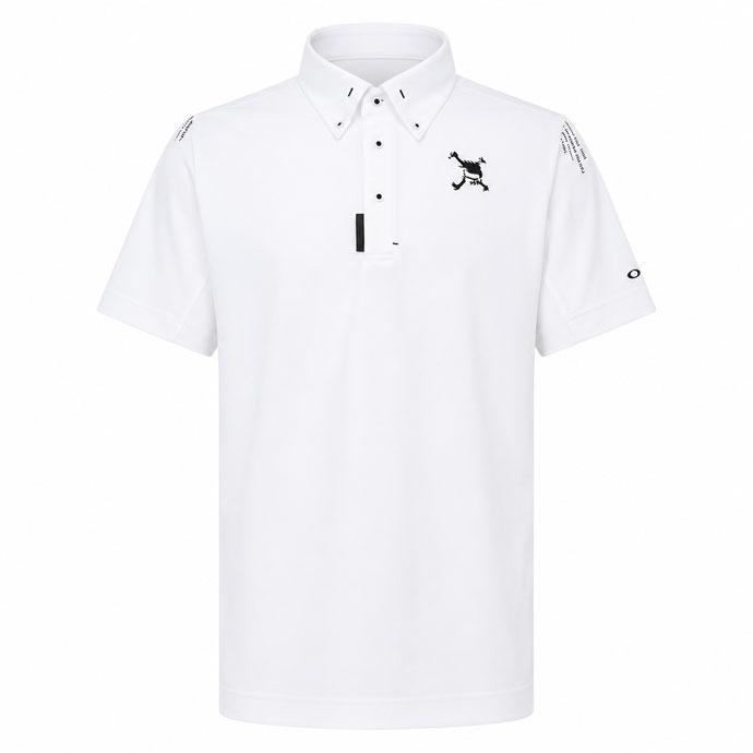 00s OAKLEY ギミック付きプルオーバー　ゴルフウェア　Tシャツ OAKLEY（オークリー） （クリアランス）ゴルフウェア メンズ SKULL