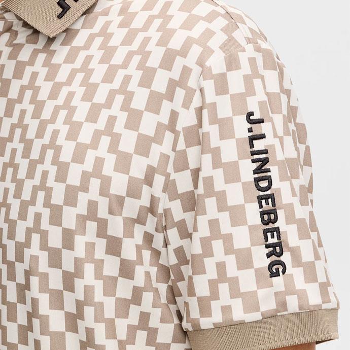 ゴルフ メンズ Ｊリンドバーグ Tour Tech Print Polo 春 夏 26SS_7