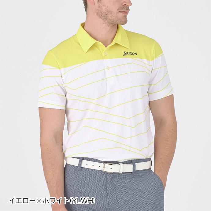 ゴルフ スリクソン エクシードライパネルプリントシャツ RGMXJA08｜tsuruya-sp｜08