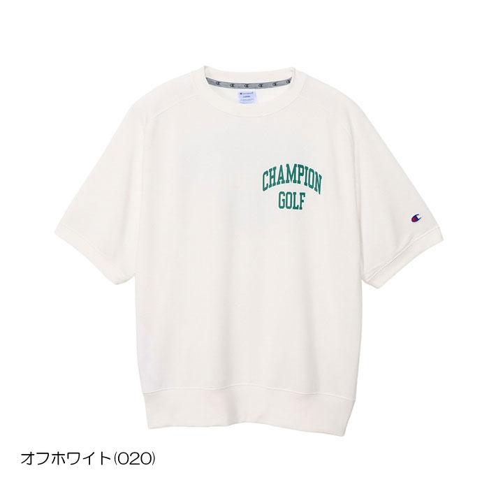 ゴルフ チャンピオン ＴＥＣＨ ＷＥＡＶＥ ＴＥＲＲＹ ＳＨＯＲＴ ＳＬＥＥＶＥ ＳＷＥＡＴＳＨＩＲＴ C3ZG002｜tsuruya-sp｜06