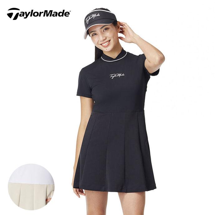 ドレス アディダス ゴルフ ワンピース テーラーメイドゴルフ　Ｍサイズ TaylorMade（テーラーメイド） ゴルフウエア レディース フレアードS/S