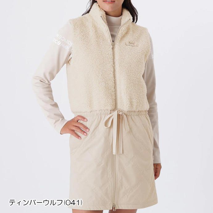 ゴルフ レディース ニューバランス HYBRID FULL ZIP ONE-PIECE 5224501 秋 冬 ゴルフウェア_7