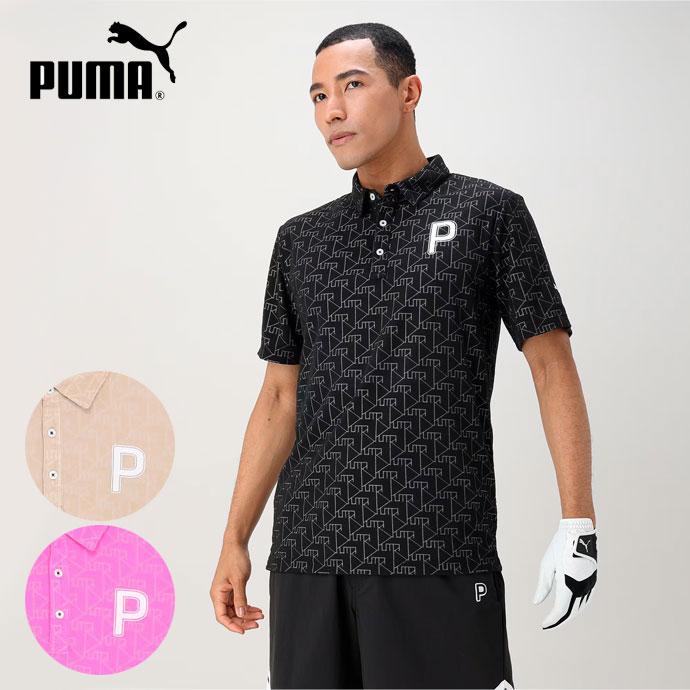 PUMA ゴルフ　セットアップ　L PUMA（プーマ） ゴルフ パイルジャカードPロゴポロS/S 627644