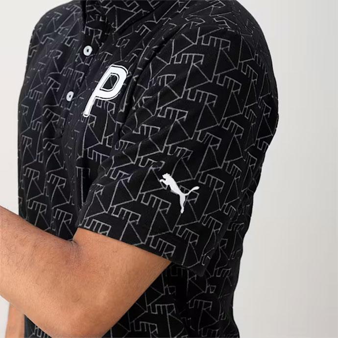 PUMA（プーマ） ゴルフ パイルジャカードPロゴポロS/S 627644