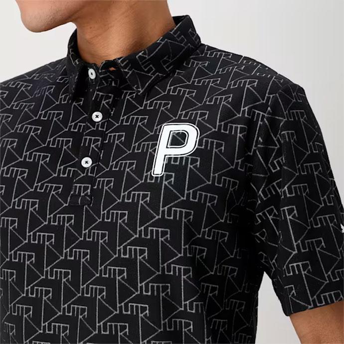 PUMA（プーマ） ゴルフ パイルジャカードPロゴポロS/S 627644