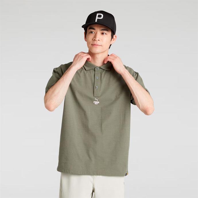 PUMA ゴルフ メンズ プーマ FOG ソリッドリラックス ポロシャツ PUMA ゴルフ メンズ プーマ FOG ソリッドリラックス ポロシャツ