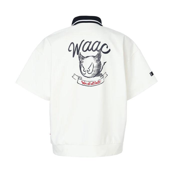 WAAC ゴルフウエア メンズ ワック 半袖ポロシャツ 春 夏 26SS : つるや