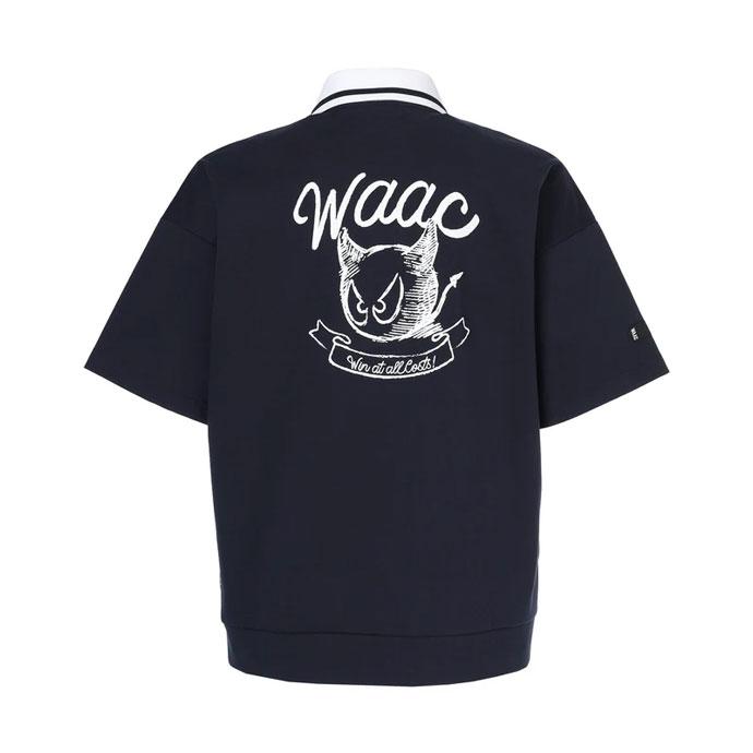WAAC ゴルフウエア メンズ ワック 半袖ポロシャツ 春 夏 26SS : つるや