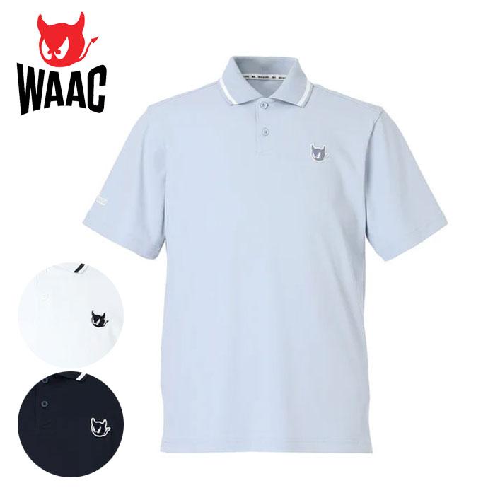 WAAC ゴルフ メンズ ワック 半袖ポロシャツ 春 夏 26SS : つるやゴルフ