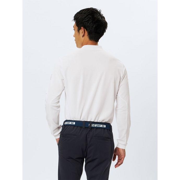 and per se（アンパスィ） ゴルフウエア メンズ ストレッチディンプル