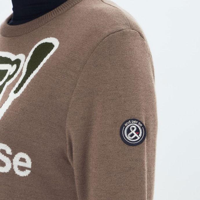 and per se（アンパスィ） ゴルフ レディース クレアニットクルー