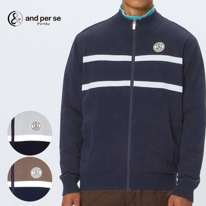 and per se（アンパスィ） ゴルフ メンズ ウインドシャッター防風