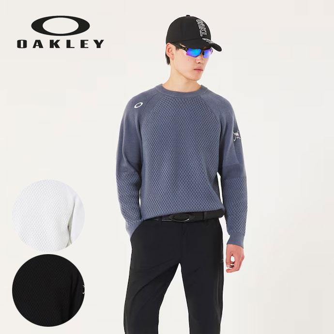 OAKLEY（オークリー） ゴルフ メンズ SKULL SURFACE SWEATER CREW 3.0
