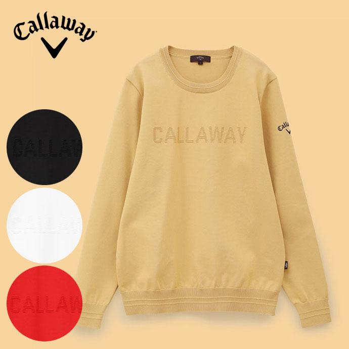 Callaway（キャロウェイ） ゴルフ クルーネックニット C24218101